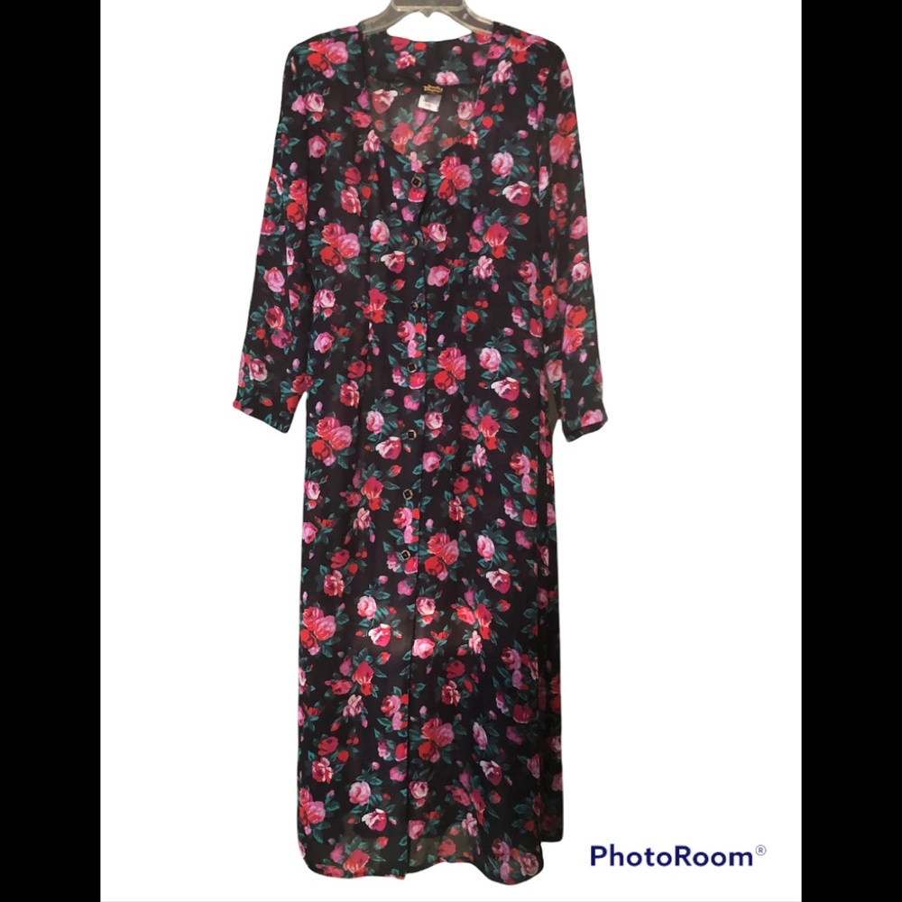 Vintage Judy Tops Floral Dress